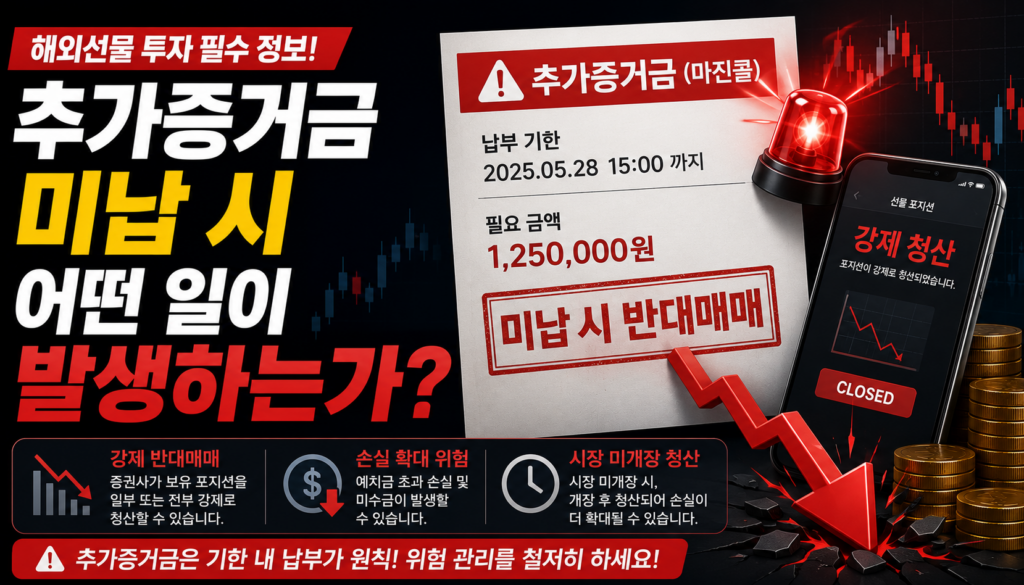해외선물 마진콜